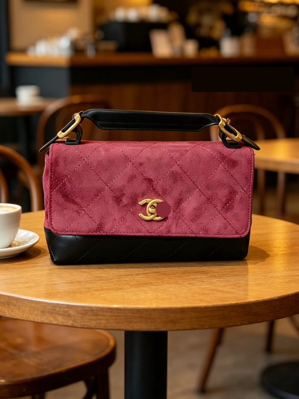 New women’s red fashion shoulder bag